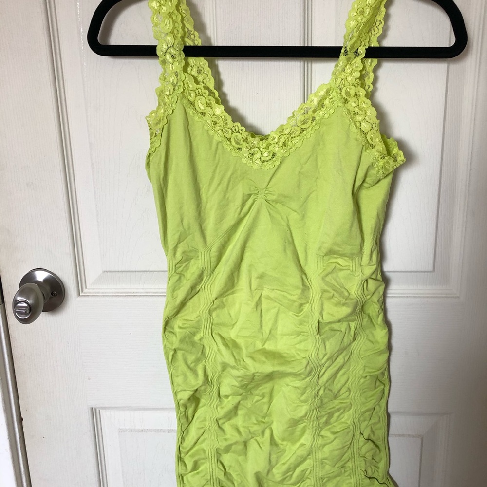 ⚡️2 for $10⚡️Kismet lime green tank